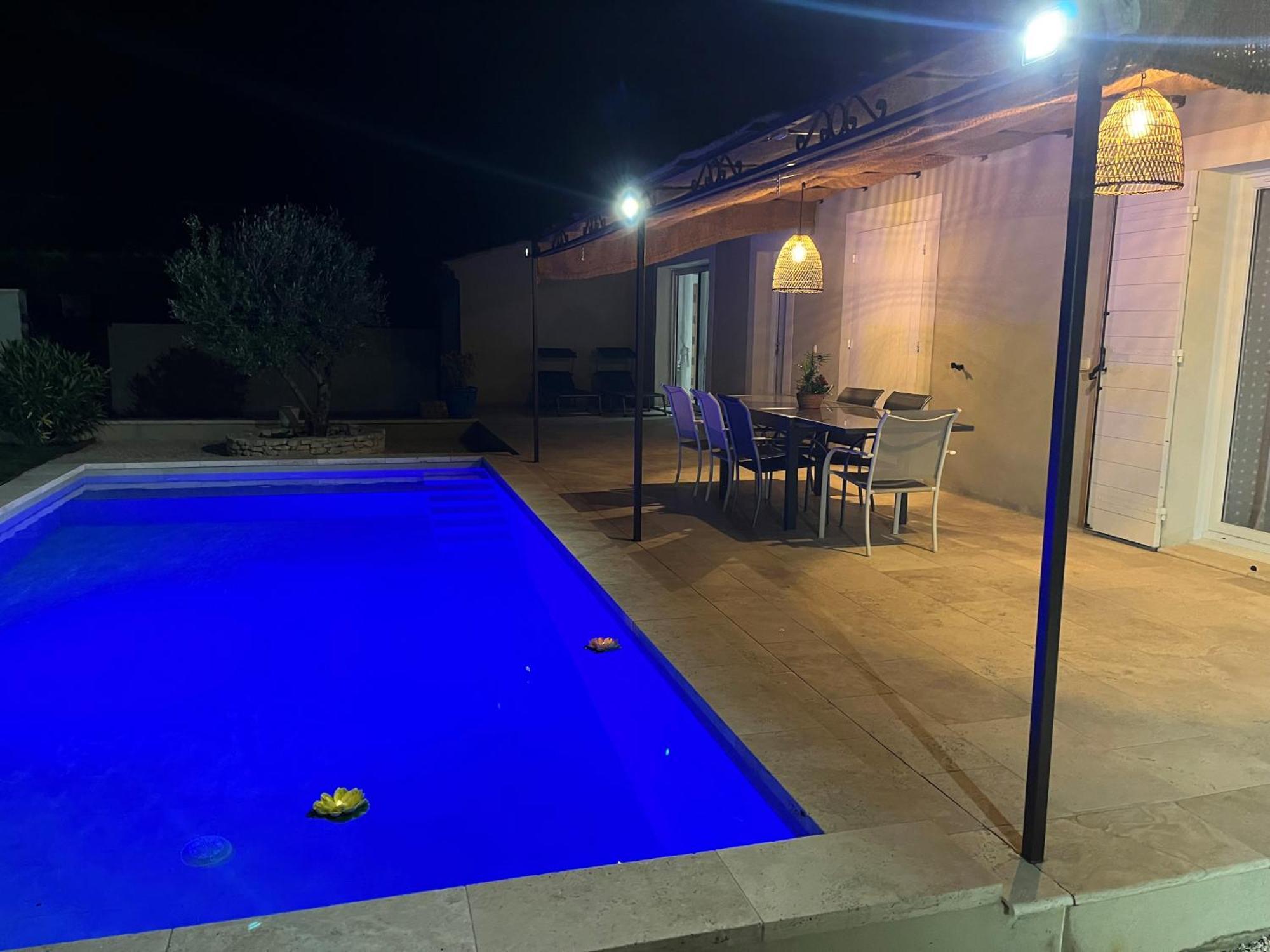Villa provençale avec piscine Saint-Andiol Extérieur photo